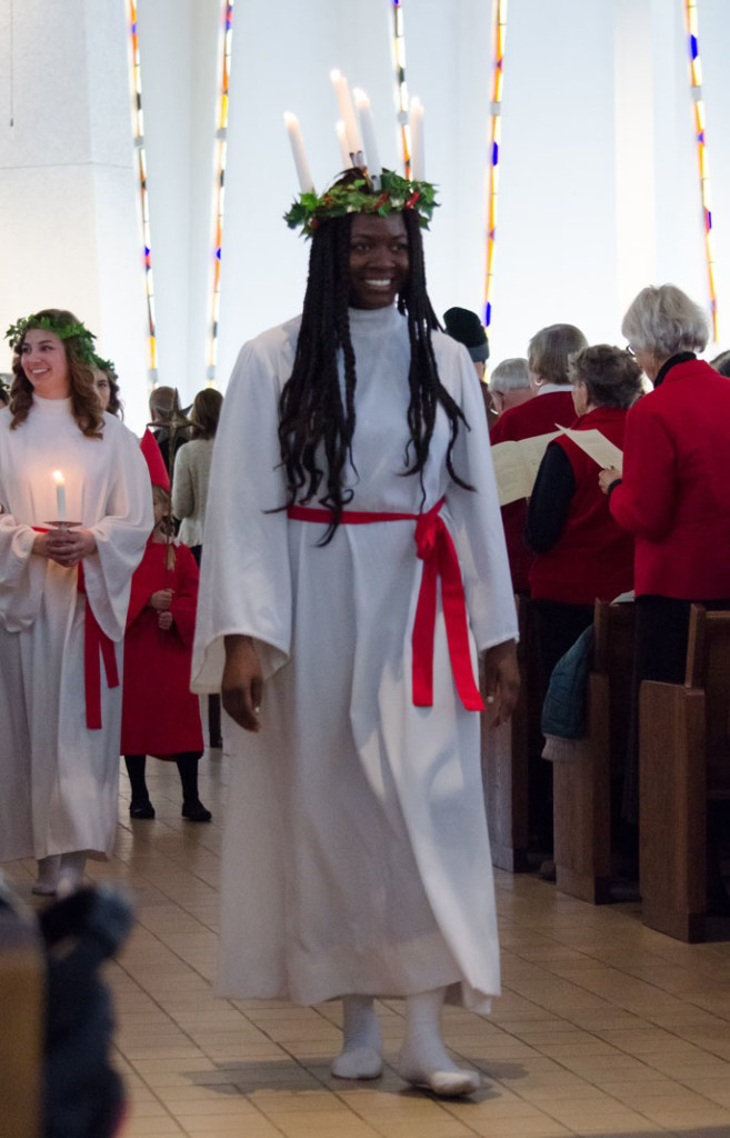 Janet Jennings '17 was named St. Lucia for 2014. 