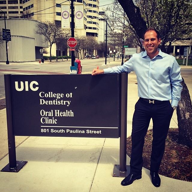 Kyle Hunt '10 attended dental school at the University of Illinois at Chicago. 