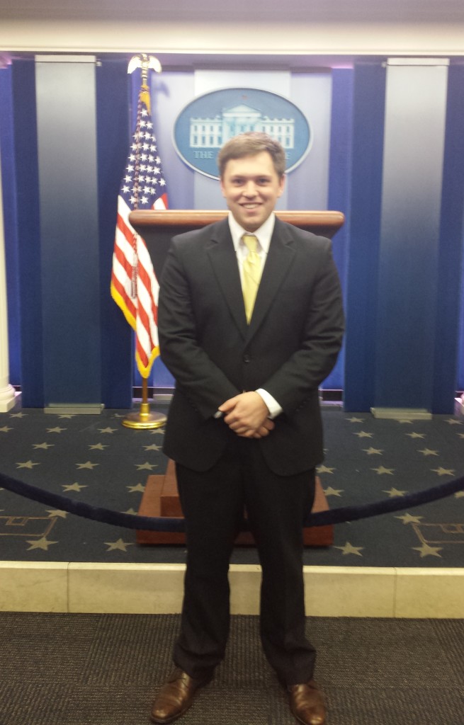 Sande recently completed an internship at The White House. 
