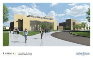 A $25 million gift will go toward the renovation and expansion of Nobel Hall.