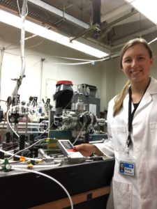 Neubauer is conducting atmospheric research at SRI International this summer.