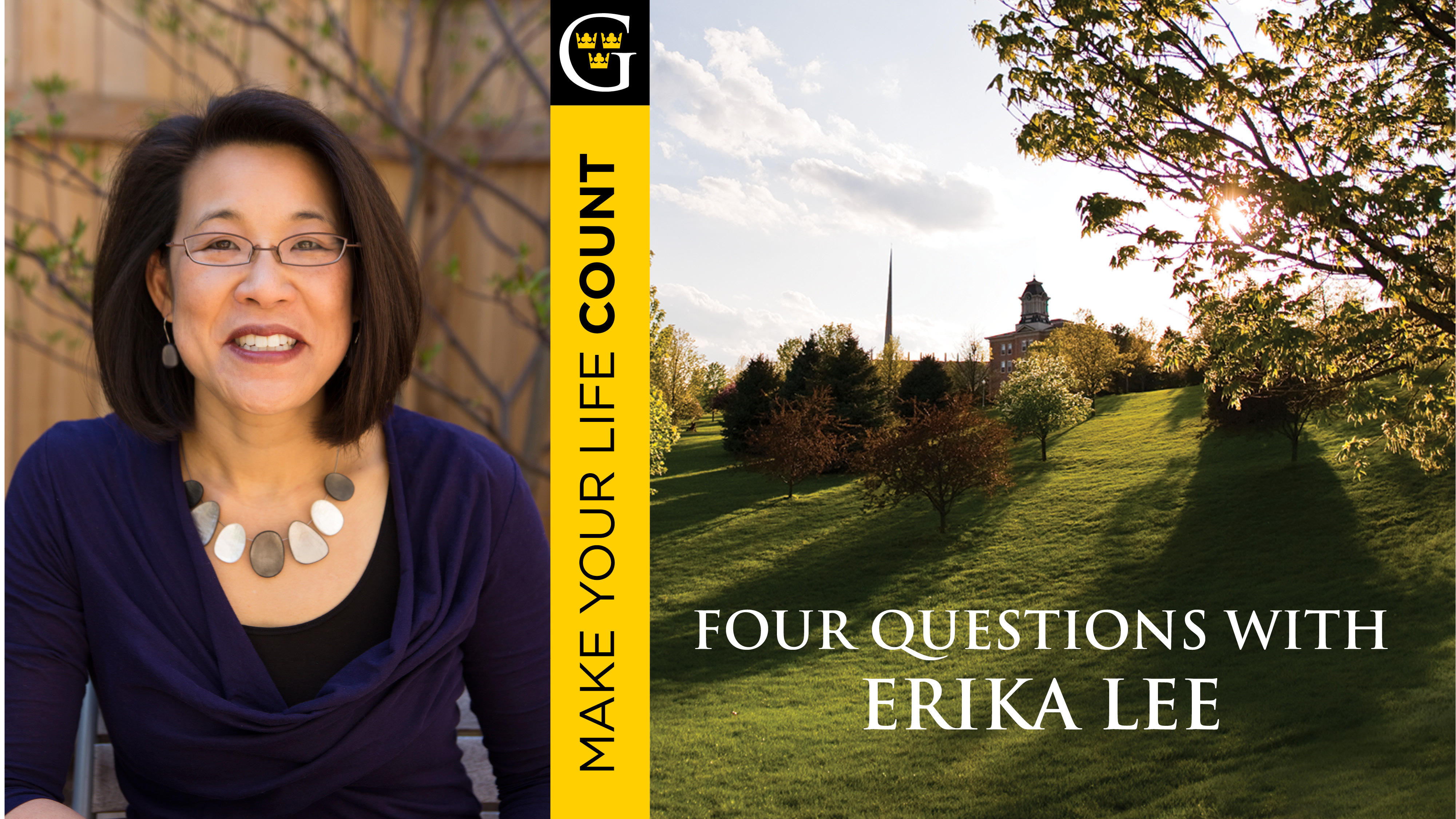 Four Questions with Historian Erika Lee - The University of Minnesota  professor speaks on campus on Oct. 13 about immigration  on  October 10th, 2016 by Stephanie Ash