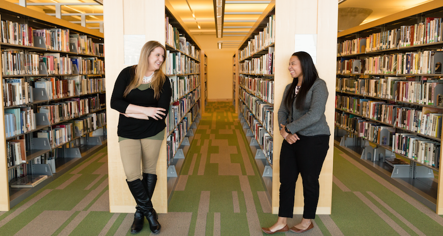 Mentor Pair: Courtney West ’11 and Haley Coller ’16