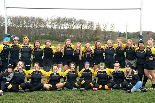 Gustavus Women’s Rugby Team Bound for National Final Four