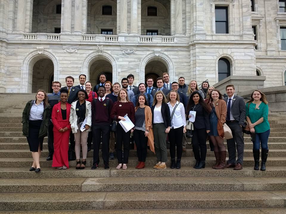 Gustavus Students Advocate at the State Capitol