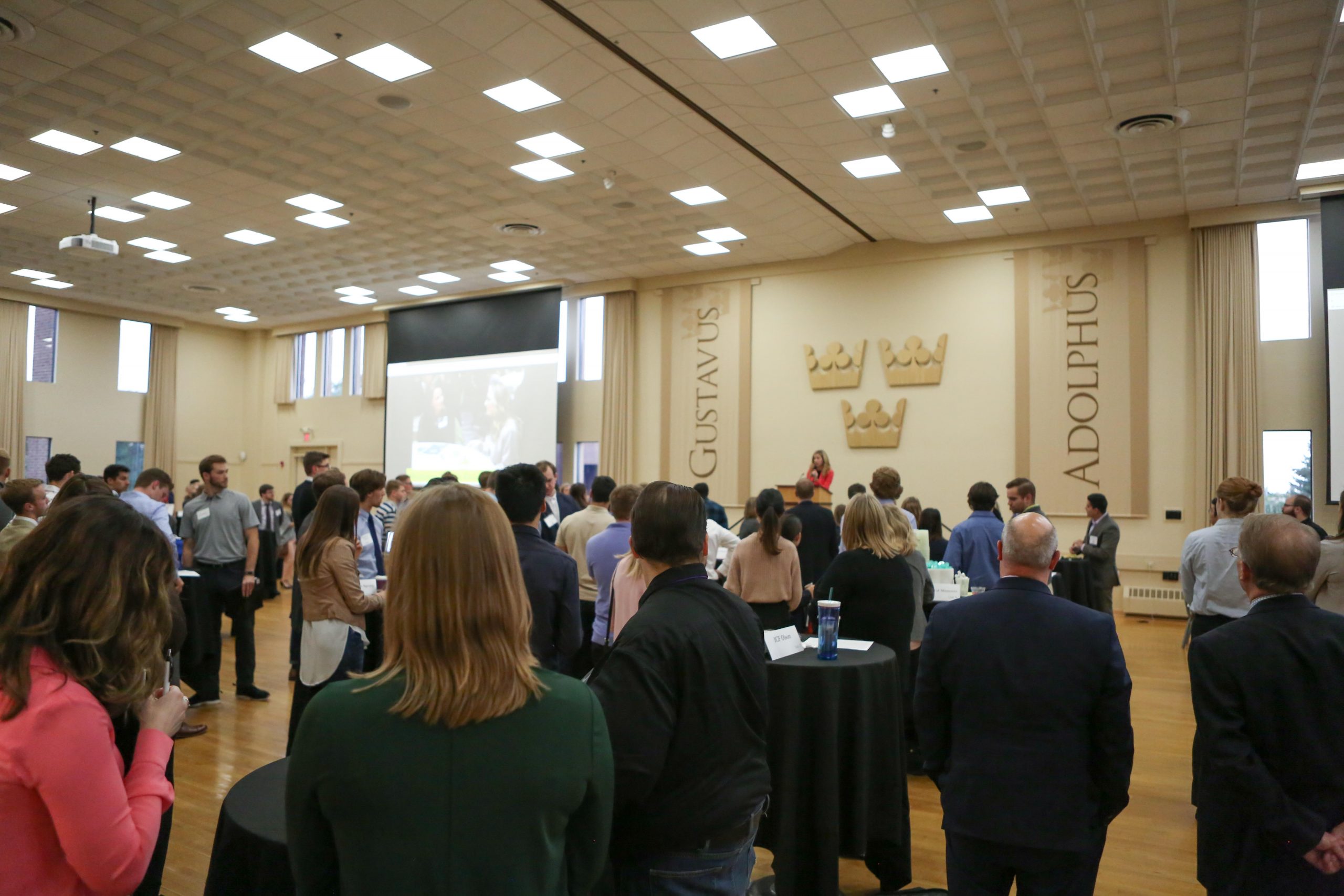 Career Reception Connects Students, Alums