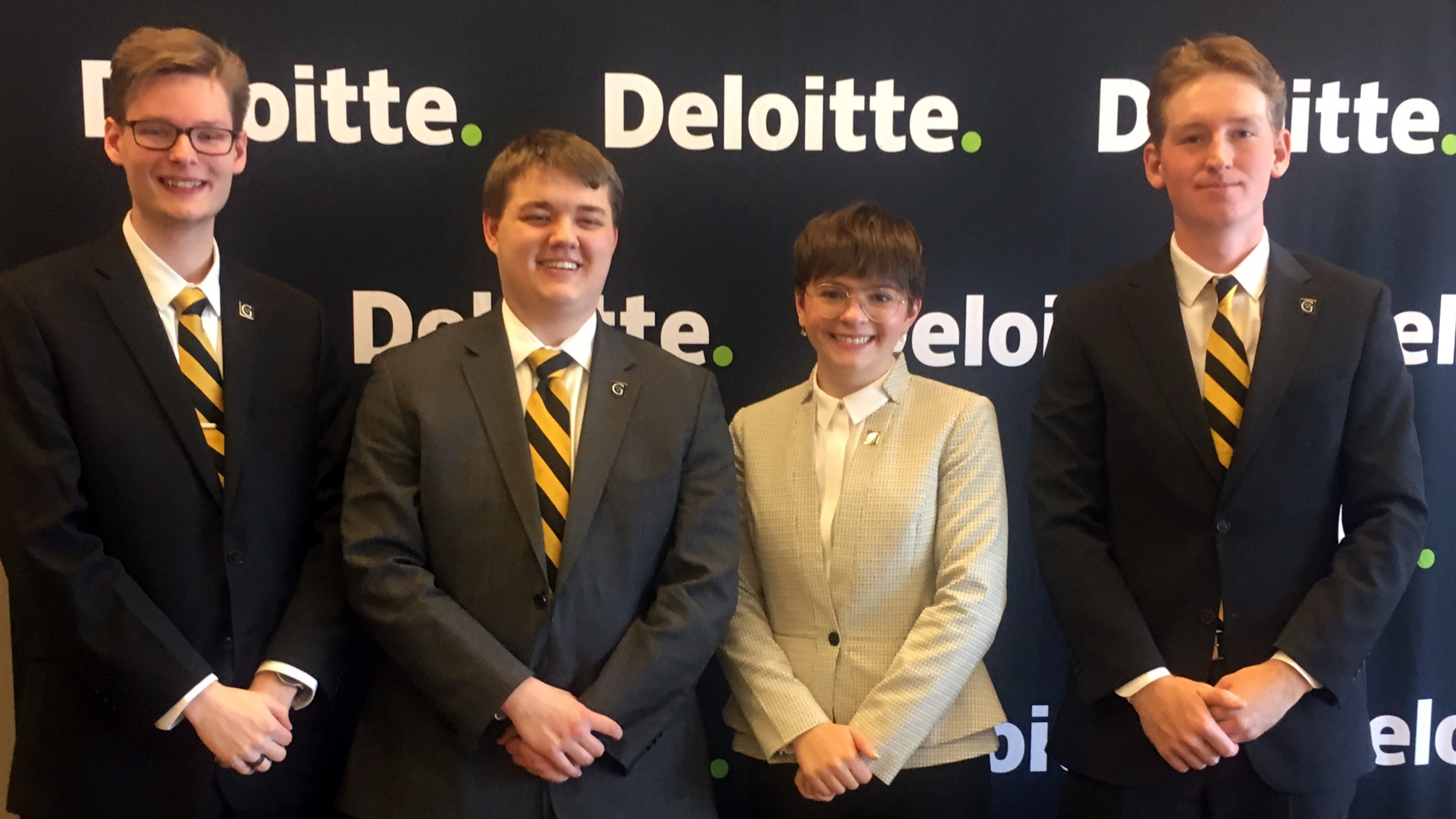 Brandon Holland, Logan Ries, Catherine LaCasse, and Max Ullan.