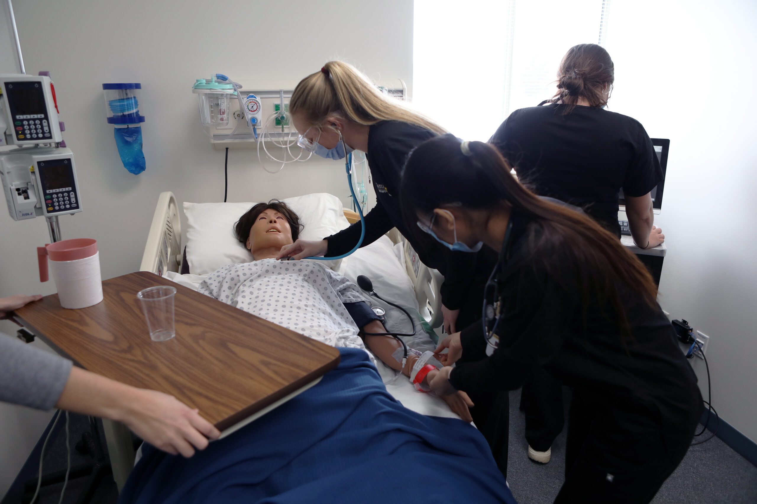 Gustavus Nurses Prepare for Service with Grant-Funded Manikin