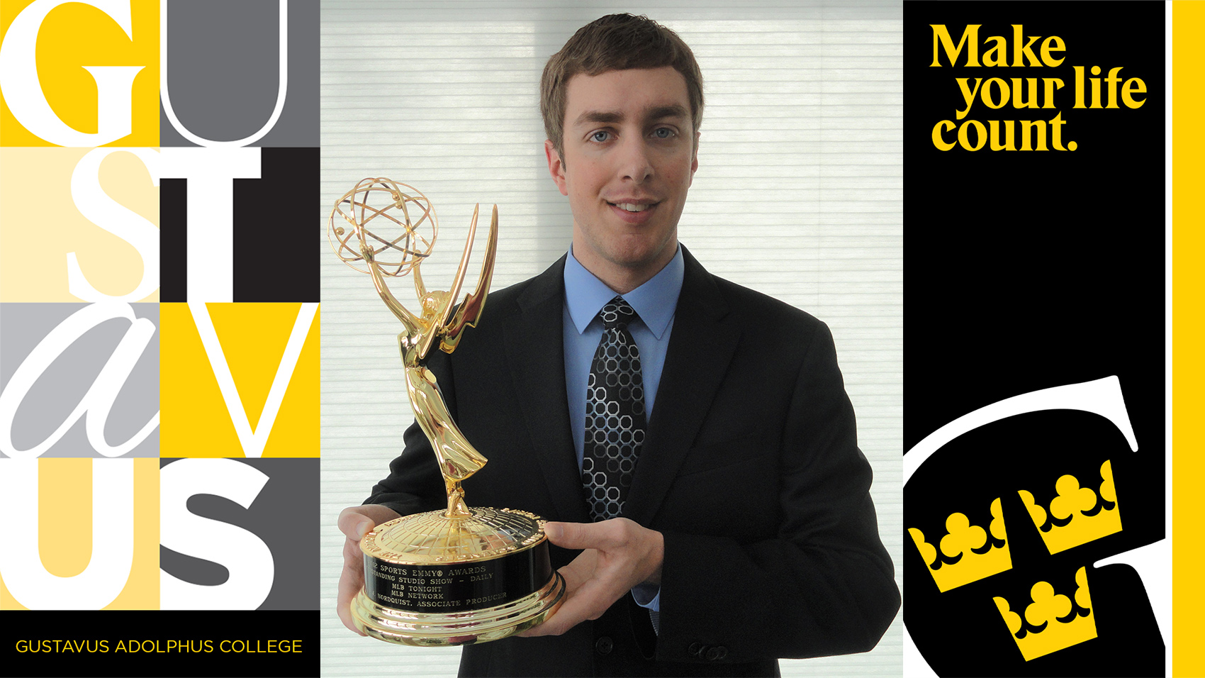 Craig Nordquist ‘11: Sports researcher turns passion into Emmy Awards