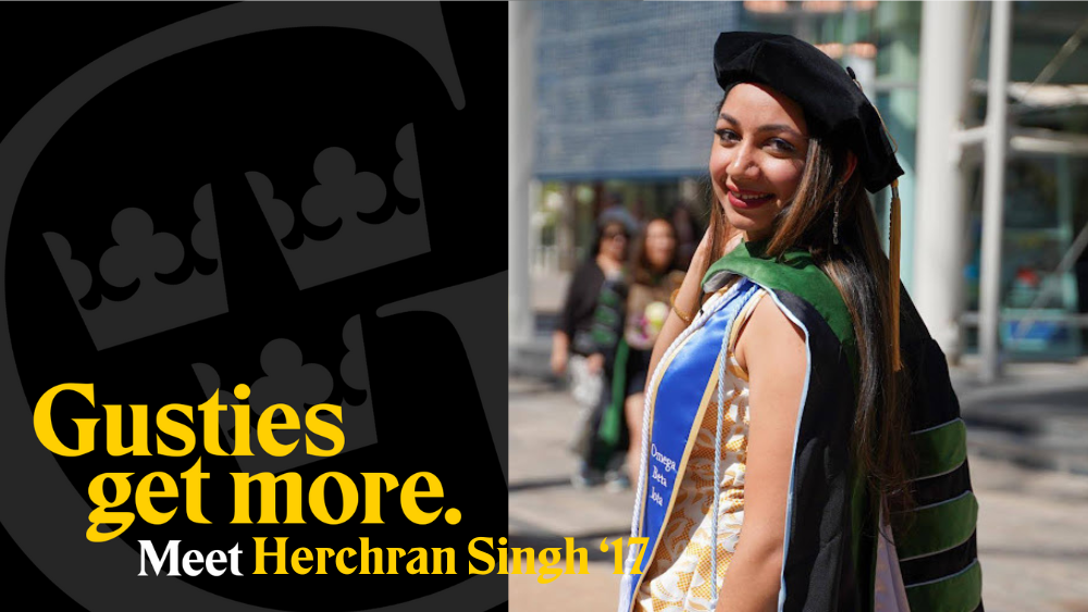 Gusties Get More: Meet Herchran Singh ’17