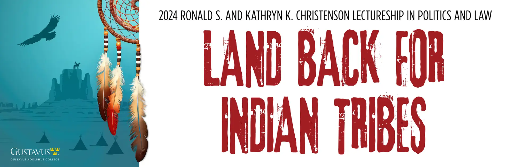 Christenson Lecture to Focus on Land Back Questions